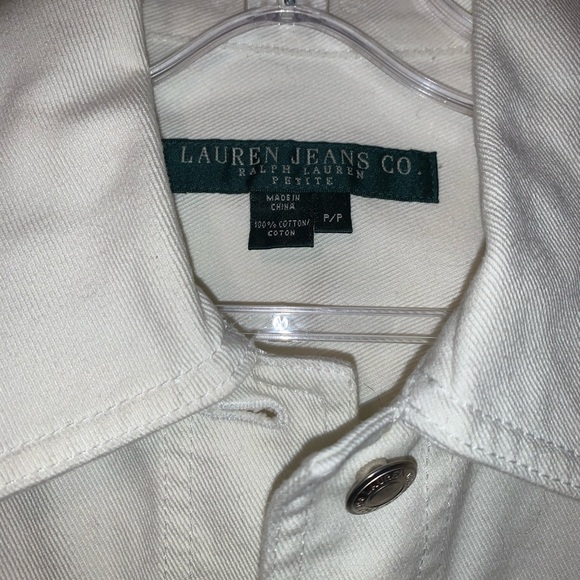 White jean jacket - Picture 4 of 4